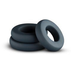 Набір ерекційних кілець Boners 3-Piece Hefty Cock Ring Set, діаметр 3,2 см, 3,8 см та 4,5 см 106886 фото