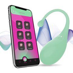 Смарт-виброяйцо Adrien Lastic Palpitation Mint с глубокой вибрацией 107967 фото