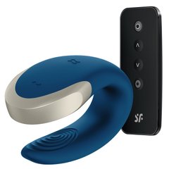 Смарт-вибратор для пар Satisfyer Double Love (Blue) 102767 фото