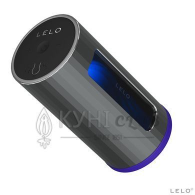 Смарт мастурбатор LELO F1S V2 Blue, вібрації, технологія SENSONIC, гра в застосунку 106087 фото