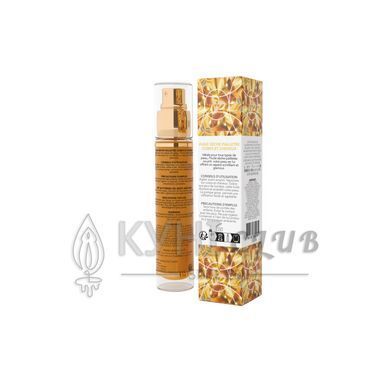 Олія для тіла з блиском EXSENS Glam Oil 50мл, з мигдальною олією, без парабенів і феноксіетанолу 101947 фото
