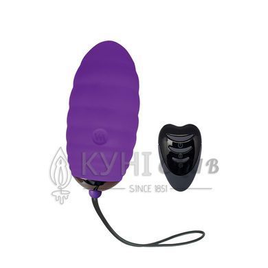 Віброяйце Adrien Lastic Ocean Breeze 2.0 Purple, пульт ДК, дуже потужний мотор, 10 віброрежимів 105091 фото