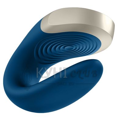 Смарт-вібратор для пар Satisfyer Double Love (Blue) 102767 фото