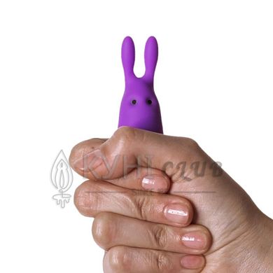 Віброкуля Adrien Lastic Pocket Vibe Rabbit Purple зі стимулювальними вушками 101384 фото