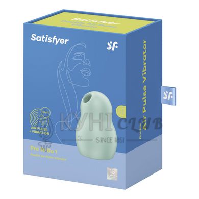 Вакуумний стимулятор з вібрацією Satisfyer Pro To Go 1 Mint 105743 фото