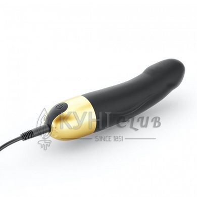 Вібратор Dorcel Real Vibration S Gold 2.0, діаметр 3,7см, перезаряджуваний, для точки G 100122 фото
