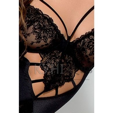 Боди монокини HAYA BODY black L/XL - Passion Exclusive 101043 фото