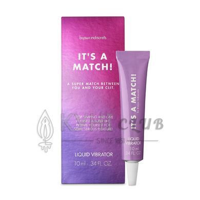 Рідкий вібратор Bijoux Indiscrets Clitherapy Liquid Vibrator &ndash; IT'S A MATCH 103854 фото