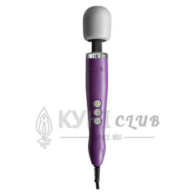 Вібромасажер DOXY Original Purple, дуже потужний, живлення 220В 108934 фото