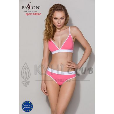 Спортивний топ з подвійними бретелями Passion PS007 TOP L, pink 102266 фото