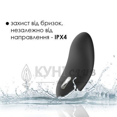 Кліторальний вібратор Svakom Echo Black 102679 фото