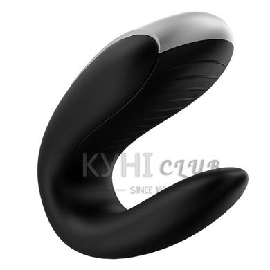 Смарт-вибратор для пар Satisfyer Double Fun (Black) с пультом ДУ 102895 фото