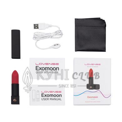 Вібратор-помада Lovense Exomoon, працює через застосунок 105038 фото