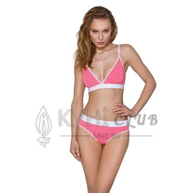 Спортивний топ з подвійними бретелями Passion PS007 TOP L, pink 102266 фото