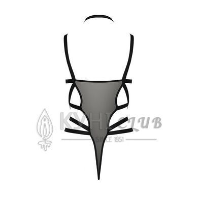 Боди монокини HAGAR BODY black S/M - Passion Exclusive 100776 фото