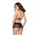 Прозора сорочка з відкритою спиною Passion MARESOL CHEMISE L/XL, black, трусики 101555 фото