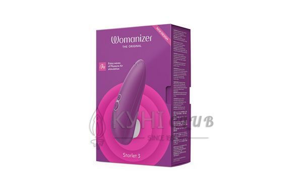 Вакуумний кліторальний стимулятор Womanizer Starlet 3 VIOLET 106768 фото