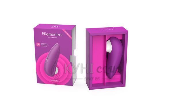 Вакуумний кліторальний стимулятор Womanizer Starlet 3 VIOLET 106768 фото