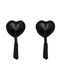 Еротичні наклейки на соски з пензликами Obsessive Tassel nipple covers black 105296 фото 3