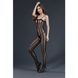 Прозорий бодістокінг Moonlight Model 03 XS-L Black, з доступом 106165 фото 2
