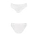 Трусики з широкою гумкою і мереживом Passion PS001 PANTIES L, white 102166 фото 4