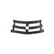 Портупея-пояс Bijoux Indiscrets MAZE - Wide Belt and Restraints Black, екошкіра 108838 фото 1