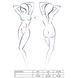 Боди монокини HAGAR BODY black S/M - Passion Exclusive 100776 фото 7