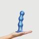 Насадка для страпона Strap-On-Me Dildo Plug Balls Blue Metallic L 107016 фото 2