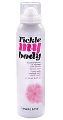 Массажная пена Love To Love TICKLE MY BODY Cotton candy (150 мл) увлажняющая 100431 фото