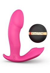 Вібратор Dorcel Secret Clit з підігрівом і пультом ДК, можна під одяг, голосове керування 104103 фото