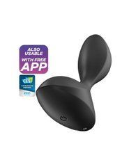 Анальна смарт-пробка з вібрацією Satisfyer Sweet Seal Black 104063 фото