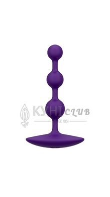 Анальные бусы Romp Amp Dark Purple, силикон, макс. диаметр 2,6 см 106763 фото