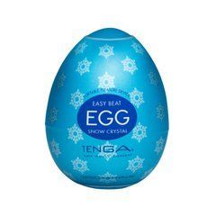 Мастурбатор-яйце Tenga Egg Snow Crystal з охолоджувальним лубрикантом 106032 фото