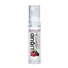 Лубрикант з ефектом вібрації Amoreane Med Liquid Vibrator Berries (10 мл) 102676 фото