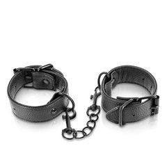 Наручники Fetish Tentation Adjustable Handcuffs, регульовані, знімний ланцюжок з карабінами 105656 фото