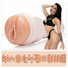Мастурбатор Fleshlight Girls: Kissa Sins - Insatiable, зі зліпка вагіни, дуже ніжний 101991 фото