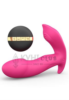 Вибратор Dorcel Secret Clit с подогревом и пультом ДУ, можно под одежду, голосовое управление 104103 фото