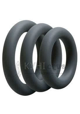 Набір ерекційних кілець Doc Johnson OptiMALE 3 C-Ring Set Thick 101902 фото