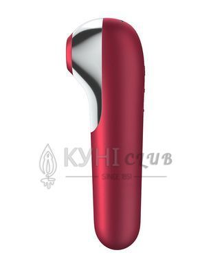 Смарт-вібратор та вакуумний стимулятор 2в1 Satisfyer Dual Love Pink 102114 фото