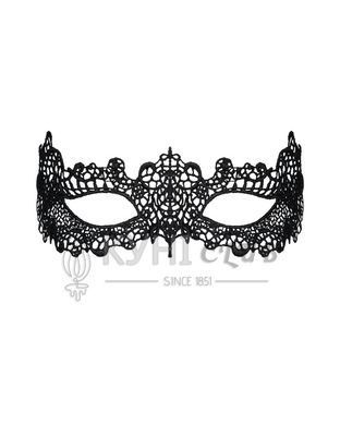Мереживна маска Obsessive A701 mask, єдиний розмір, чорна 105171 фото