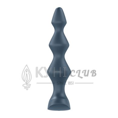 Анальний стимулятор-намистини з двома моторами Satisfyer Lolli-Plug 1 Dark teal 102763 фото