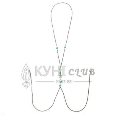 Прикраса для сосків Art of Sex - Nipple Clamps Arrow, колір м'ятний 103751 фото