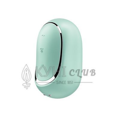 Вакуумний стимулятор із вібрацією Satisfyer Pro To Go 2 Mint 105739 фото