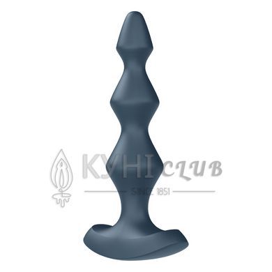 Анальний стимулятор-намистини з двома моторами Satisfyer Lolli-Plug 1 Dark teal 102763 фото