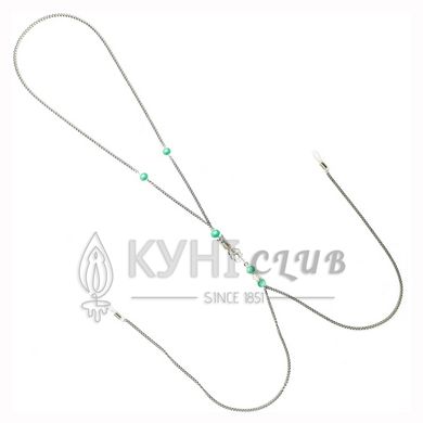 Прикраса для сосків Art of Sex - Nipple Clamps Arrow, колір м'ятний 103751 фото