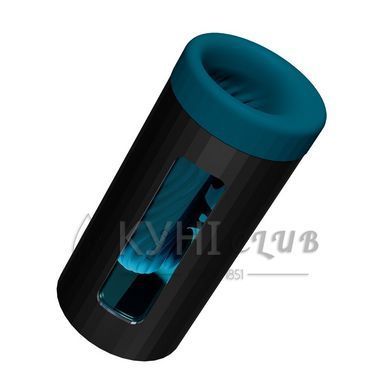 Смарт-мастурбатор LELO F1S V3 XL Teal, збільшений, 2 мотори, 8 режимів, стимуляція звуковими хвилями 109793 фото