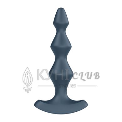 Анальний стимулятор-намистини з двома моторами Satisfyer Lolli-Plug 1 Dark teal 102763 фото