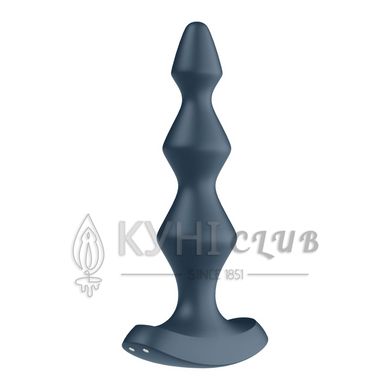 Анальний стимулятор-намистини з двома моторами Satisfyer Lolli-Plug 1 Dark teal 102763 фото