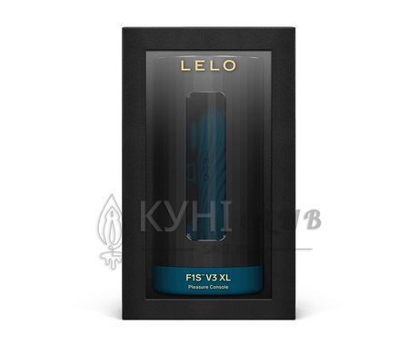 Смарт-мастурбатор LELO F1S V3 XL Teal, збільшений, 2 мотори, 8 режимів, стимуляція звуковими хвилями 109793 фото