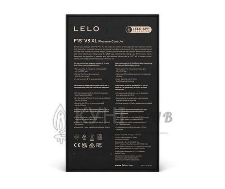 Смарт-мастурбатор LELO F1S V3 XL Teal, збільшений, 2 мотори, 8 режимів, стимуляція звуковими хвилями 109793 фото